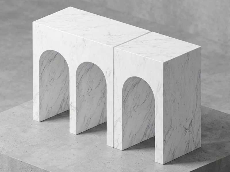 Antoniolupi Roma marble table-stool