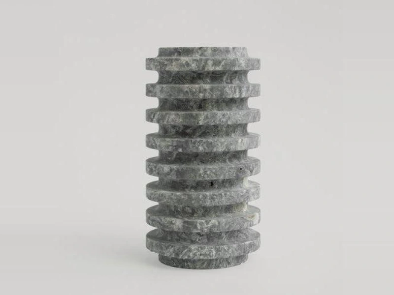 Grey Stone Stack Sculpture