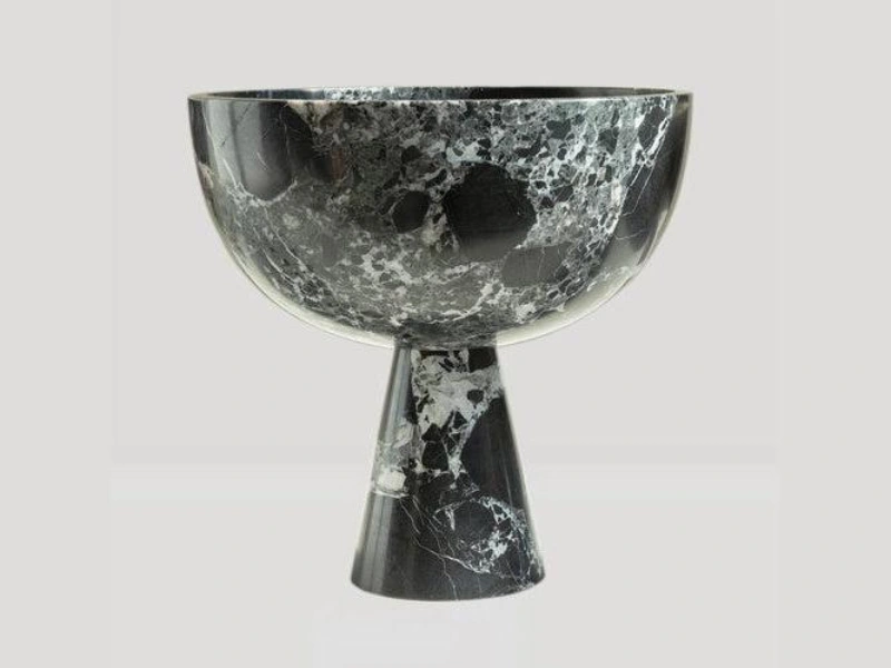Luxury Marble Pedestal Bowl