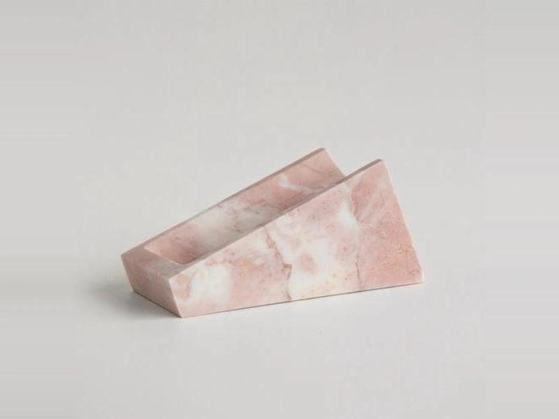 Pink Marble Wine Holder