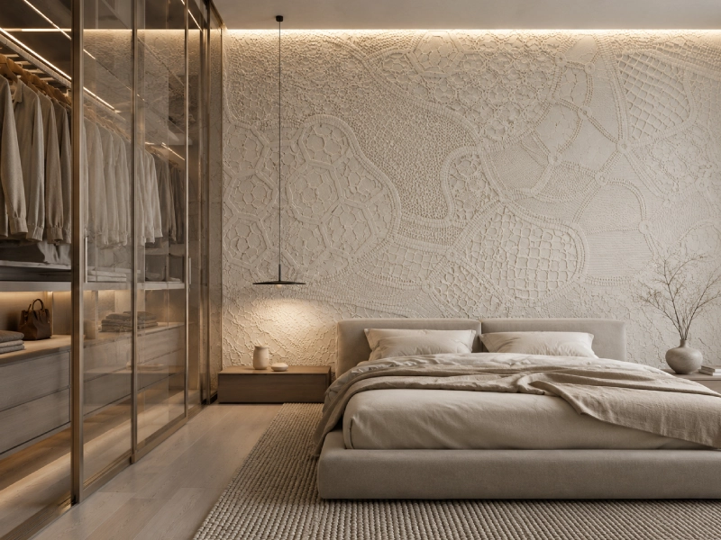 Abstract Etoile – Ivory White Sandstone