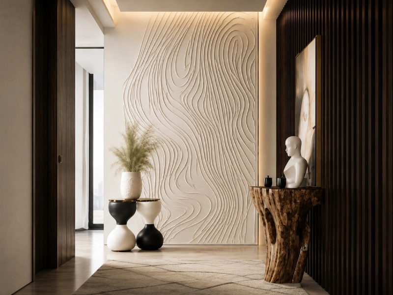 Abstract Quil – Ivory White Sandstone