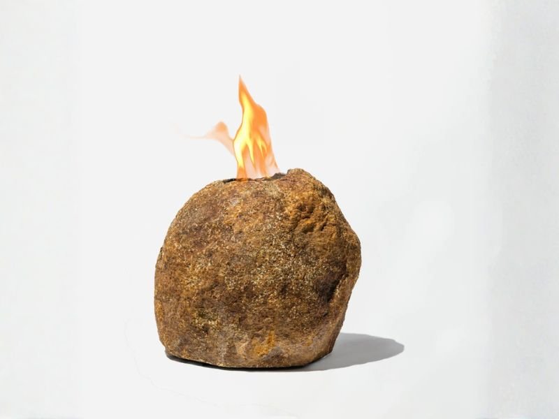 Boulder Fireplace