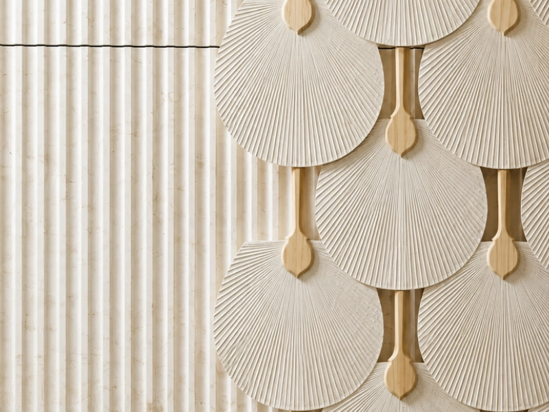 Flaplined – Ivory White Sandstone + Color