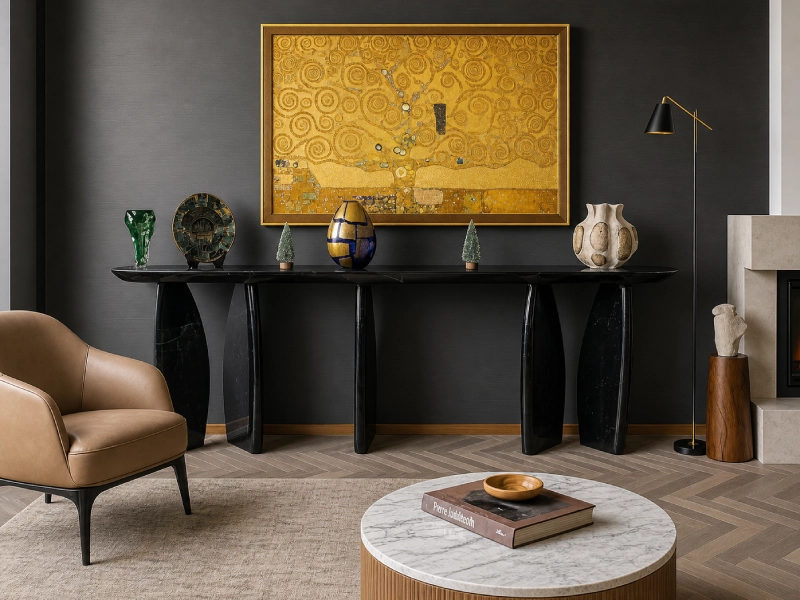 Veneziana – Black Marquina Marble S