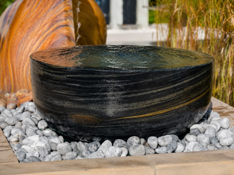 Bowl – Black Marble