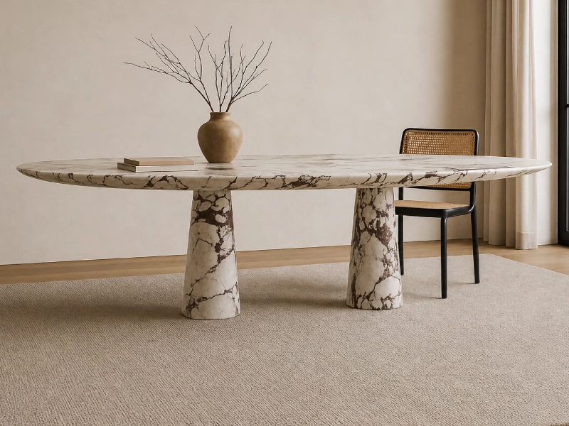 Verona Marble Dining Table